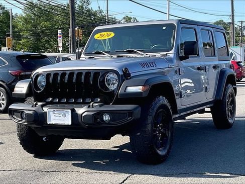 Used 2020 Jeep Wrangler Unlimited Sport AWD/4WD image 2