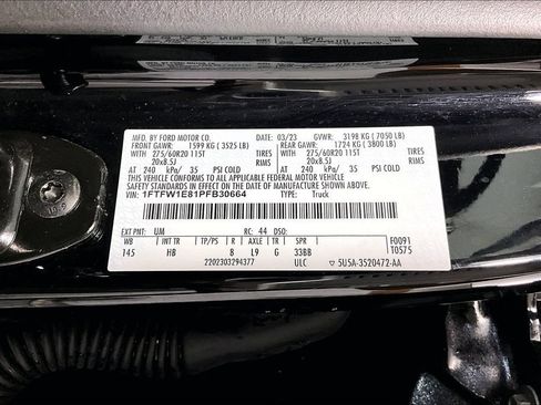 Used 2023 Ford F150 Lariat w/ Equipment Group 502A High AWD/4WD image 32