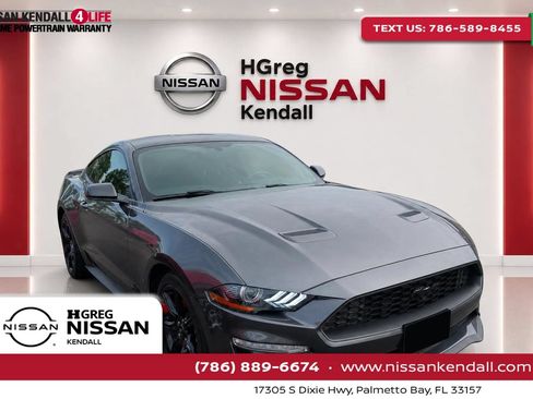 Used 2020 Ford Mustang Coupe w/ Black Accent Package RWD image 1