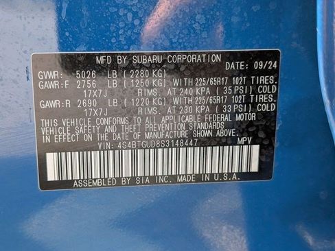 Used 2025 Subaru Outback Wilderness AWD/4WD image 35