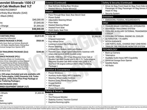 Certified 2019 Chevrolet Silverado 1500 LT w/ All-Star Edition image 3