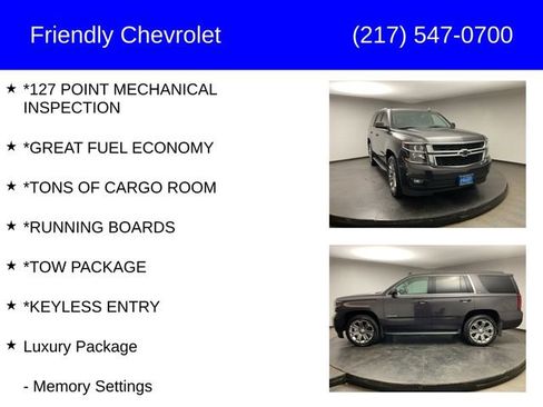 Certified 2018 Chevrolet Tahoe LT w/ Luxury Package AWD/4WD image 18
