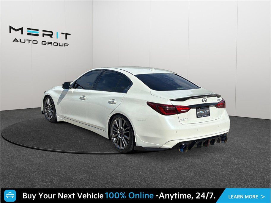 Used 2021 INFINITI Q50 Red Sport 400 RWD image 7