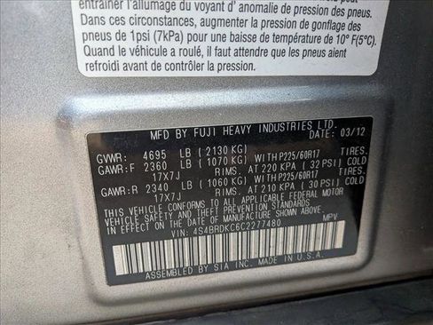 Used 2012 Subaru Outback 3.6R Limited w/ Moonroof Pkg image 22