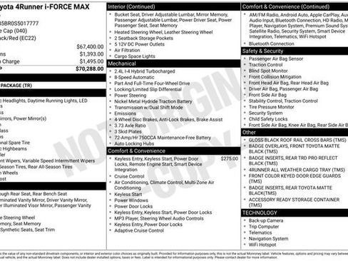 Certified 2025 Toyota 4Runner TRD Pro AWD/4WD image 3