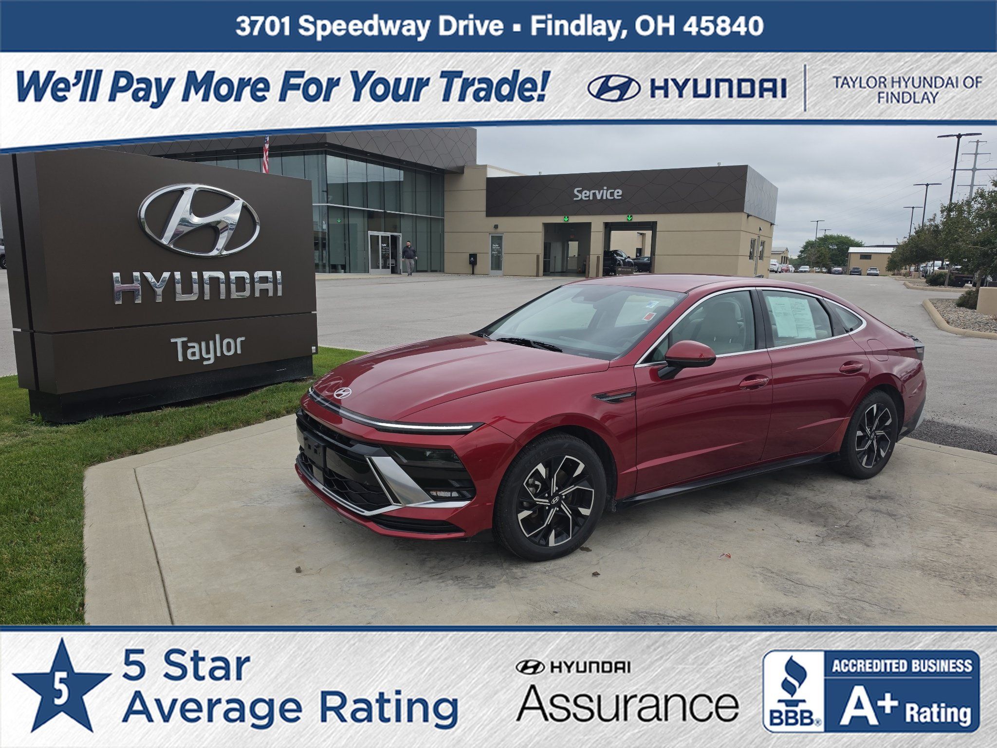 Used 2024 Hyundai Sonata SEL FWD image 1
