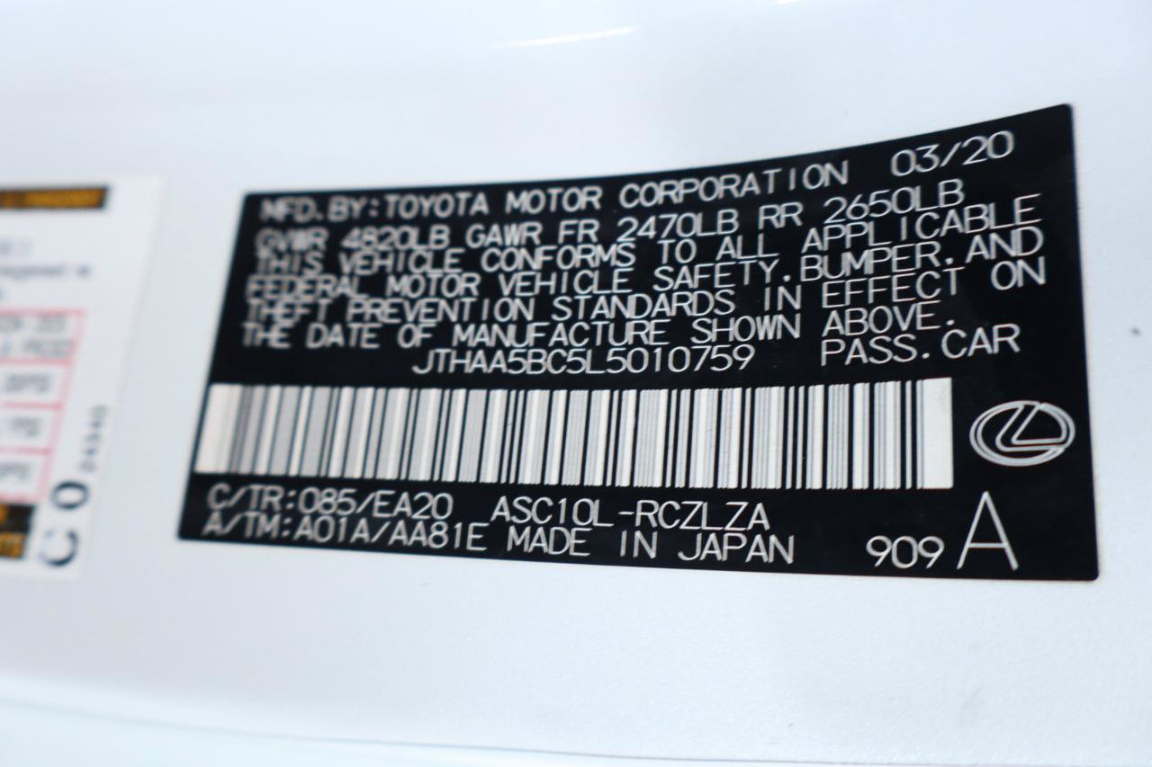 Used 2020 Lexus RC 300 w/ Accessory Package RWD image 37