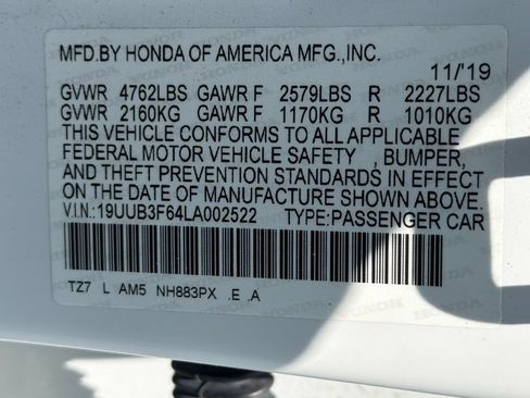 Used 2020 Acura TLX Type S PMC Edition AWD/4WD image 37