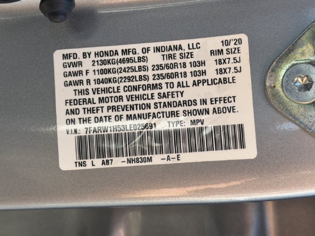 Used 2020 Honda CR-V EX image 34