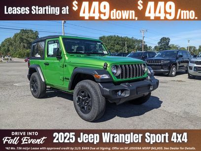 New 2025 Jeep Wrangler Sport