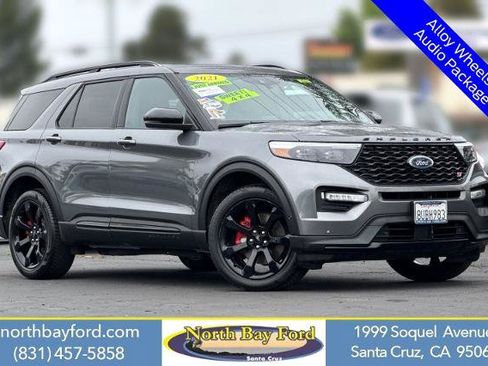 Certified 2021 Ford Explorer ST w/ Equipment Group 401A AWD/4WD image 1