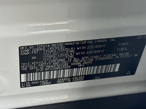 Used 2025 Toyota RAV4 LE AWD/4WD image 12