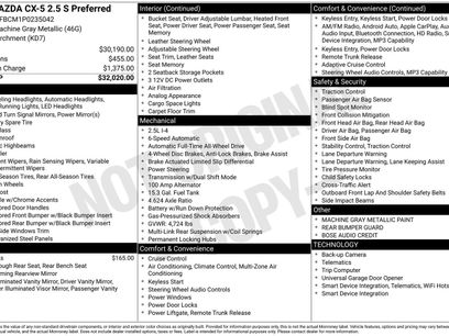 Used 2023 MAZDA CX-5 AWD 2.5 S w/ Preferred Package