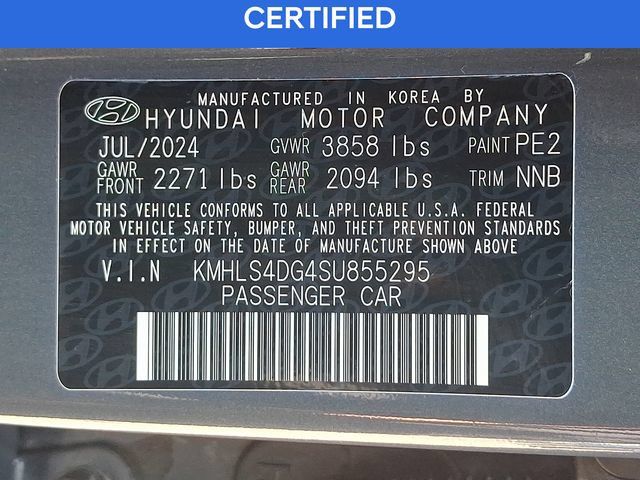 Certified 2025 Hyundai Elantra SEL FWD image 27