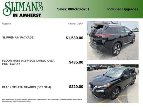 Used 2023 Nissan Rogue SL w/ SL Premium Package AWD/4WD image 11