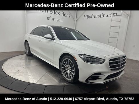 Used 2025 Mercedes-Benz S 580 4MATIC Sedan image 1