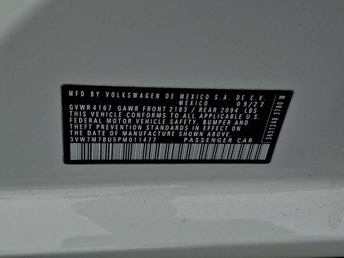 Certified 2023 Volkswagen Jetta SE w/ Panoramic Sunroof Package image 26