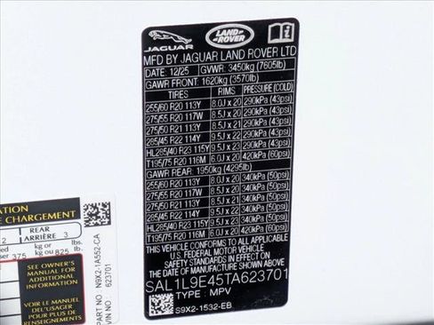 Certified 2026 Land Rover Range Rover Sport Dynamic SE AWD/4WD image 27