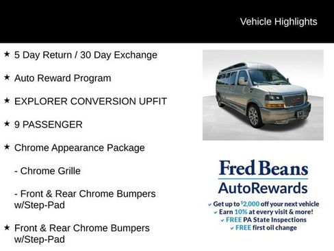 Used 2023 GMC Savana 2500 Extended RWD image 4