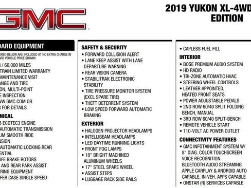 Used 2019 GMC Yukon XL SLT image 18