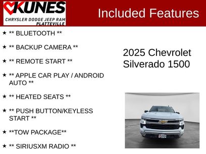 Used 2025 Chevrolet Silverado 1500 LT w/ Work Truck Package