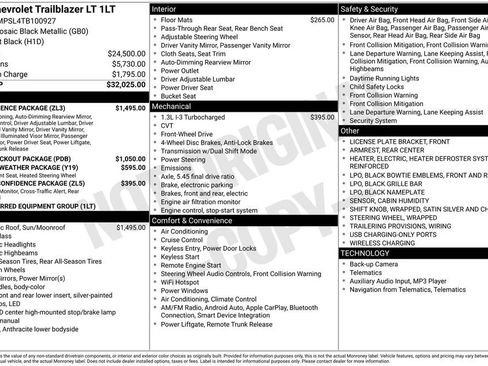 New 2026 Chevrolet TrailBlazer LT w/ Convenience Package image 32