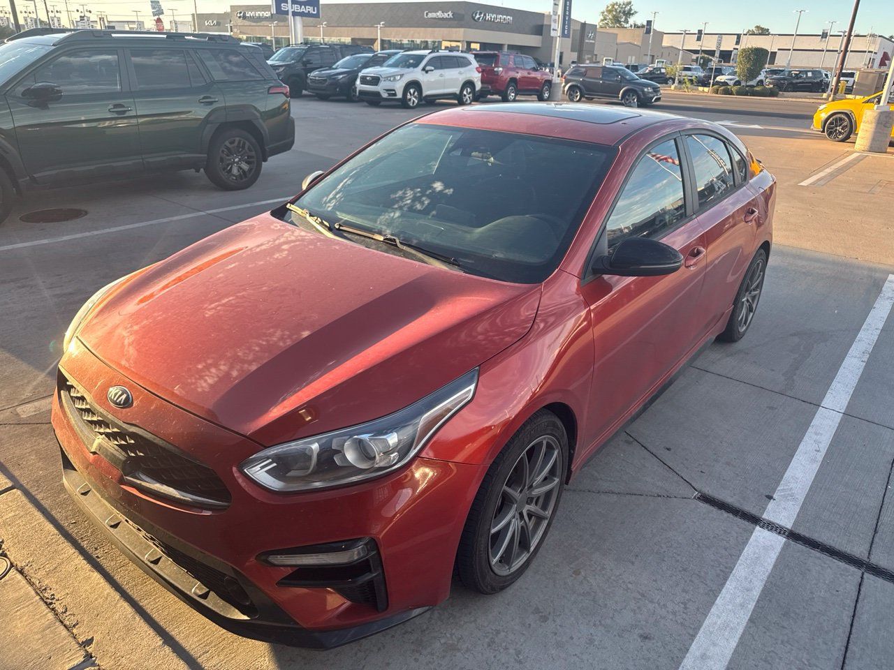 Used 2021 Kia Forte GT-Line w/ GT-Line Premium Package FWD image 3