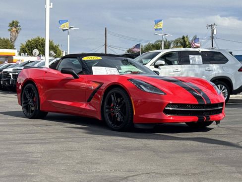 Used 2015 Chevrolet Corvette Stingray Convertible w/ 3LT Preferred Equipment Group RWD image 3