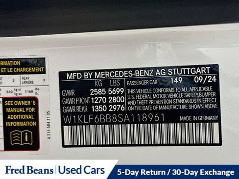 Used 2025 Mercedes-Benz E 450 4MATIC Sedan image 38