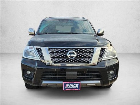Used 2018 Nissan Armada Platinum w/ Captain Seat Package image 2