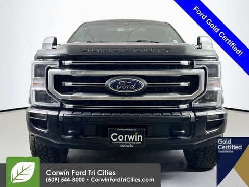 Used 2021 Ford F350 Platinum w/ Tremor Off-Road Package AWD/4WD image 4