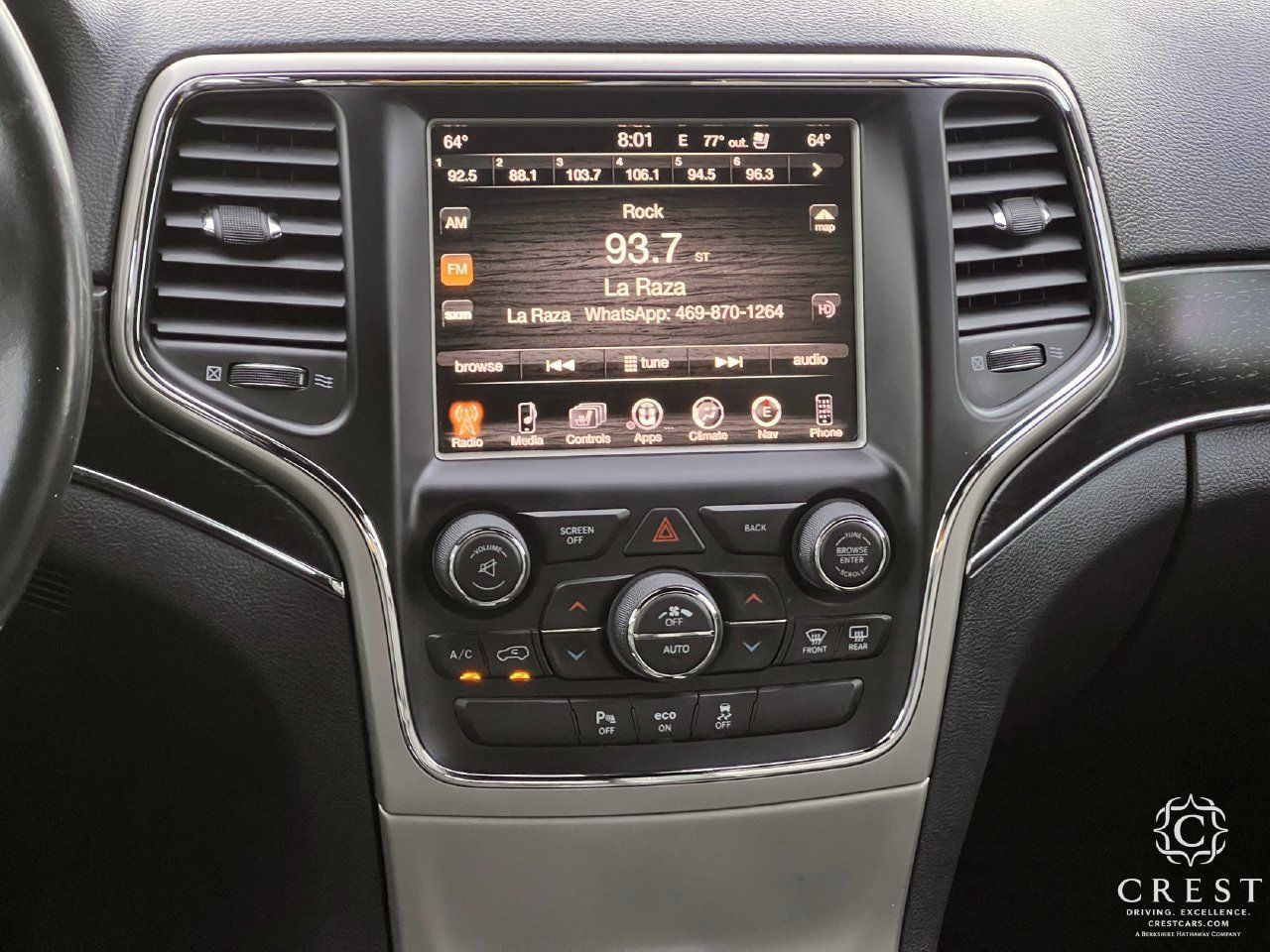 Used 2015 Jeep Grand Cherokee Limited w/ Luxury Group II RWD image 15