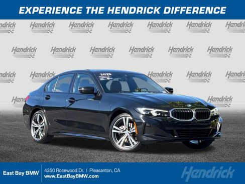 Certified 2023 BMW 330i Sedan w/ Driving Assistance Package RWD image 1