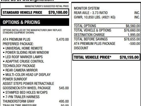 Certified 2024 GMC Sierra 2500 AT4 w/ AT4 Premium Plus Package image 2