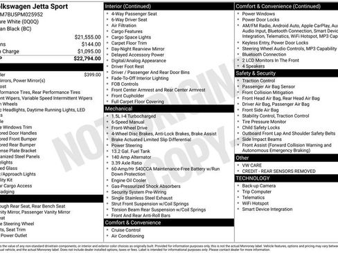 Used 2023 Volkswagen Jetta Sport FWD image 1