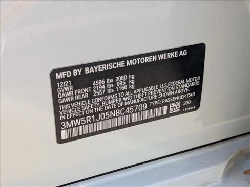 Used 2022 BMW 330i Sedan w/ Driving Assistance Package image 27