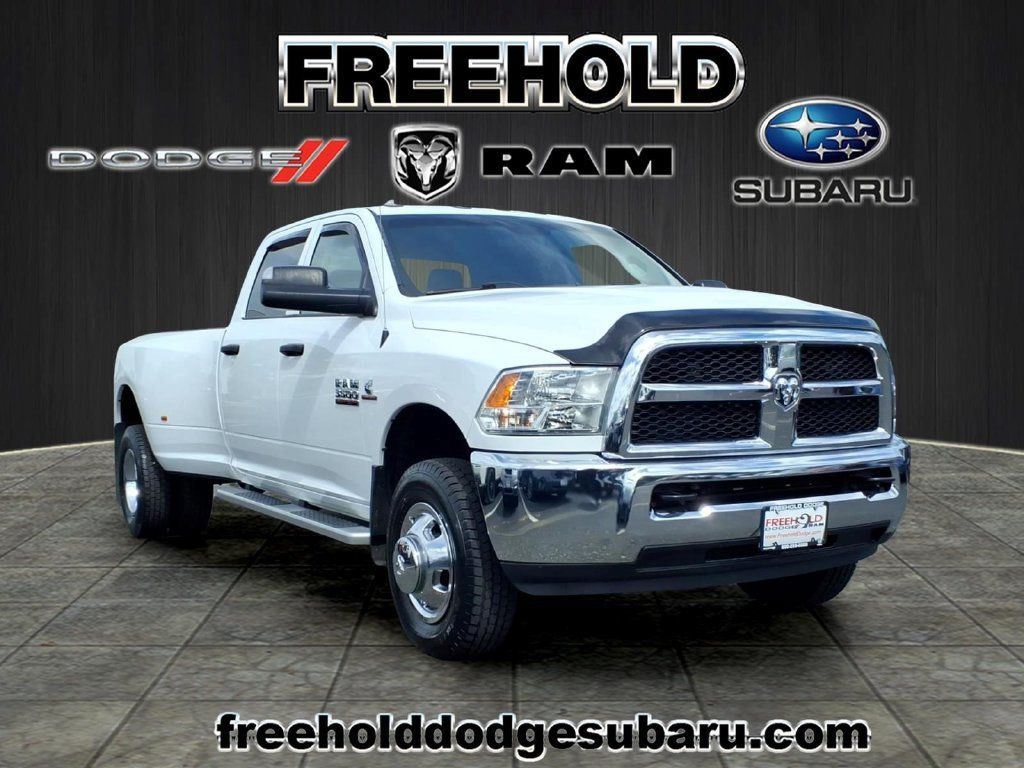 Used 2018 RAM 3500 Tradesman w/ Chrome Appearance Group AWD/4WD image 1
