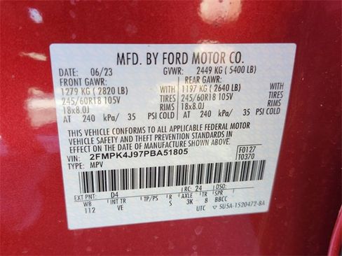 Used 2023 Ford Edge SEL w/ Convenience Package image 20