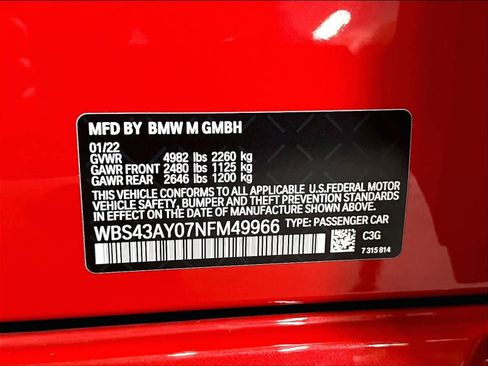 Used 2022 BMW M3 Competition w/ Executive Package AWD/4WD image 35