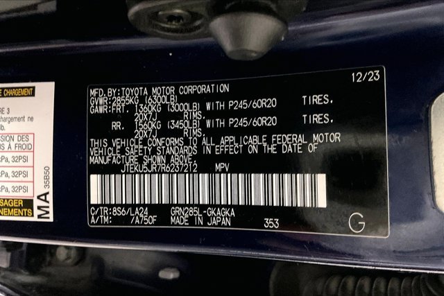 Certified 2024 Toyota 4Runner Limited AWD/4WD image 44