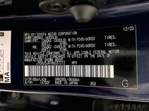 Certified 2024 Toyota 4Runner Limited AWD/4WD image 44