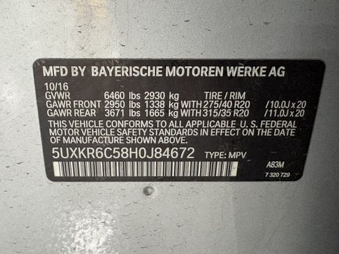 Used 2017 BMW X5 xDrive50i AWD/4WD image 34