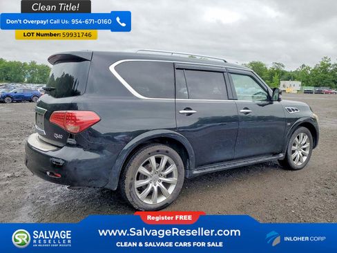Used 2014 INFINITI QX80 4WD w/ Theater Package image 4