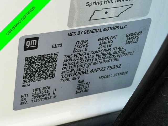 Certified 2023 GMC Acadia SLT FWD image 22