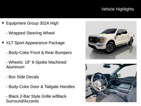 Certified 2023 Ford F150 XLT w/ Equipment Group 302A High AWD/4WD image 16
