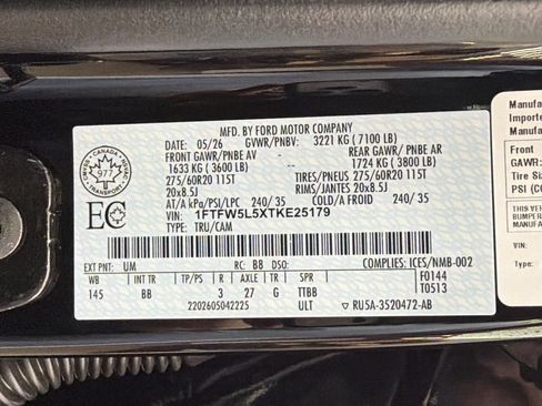 Used 2026 Ford F150 Lariat AWD/4WD image 42