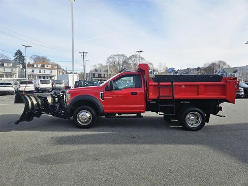 Used 2019 Ford F550 4x4 Regular Cab Super Duty w/ Snow Plow Prep Package image 2