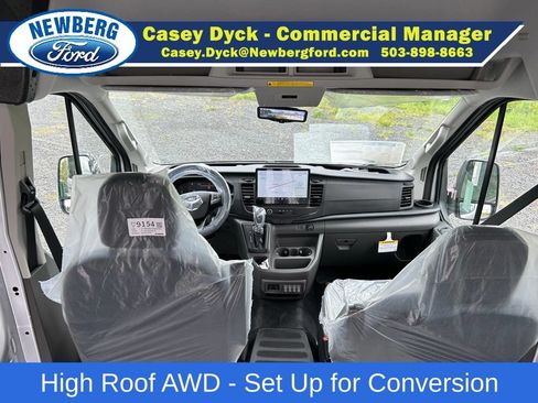New 2026 Ford Transit 350 148 High Roof AWD w/ Upfitter Package image 11