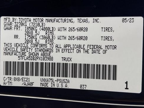 Used 2023 Toyota Tundra SR5 w/ TRD Off-Road Premium Package AWD/4WD image 22