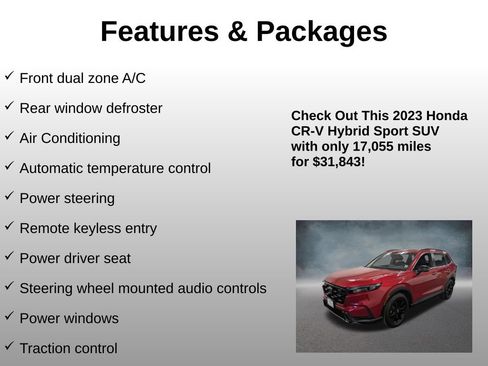 Certified 2023 Honda CR-V Sport image 8